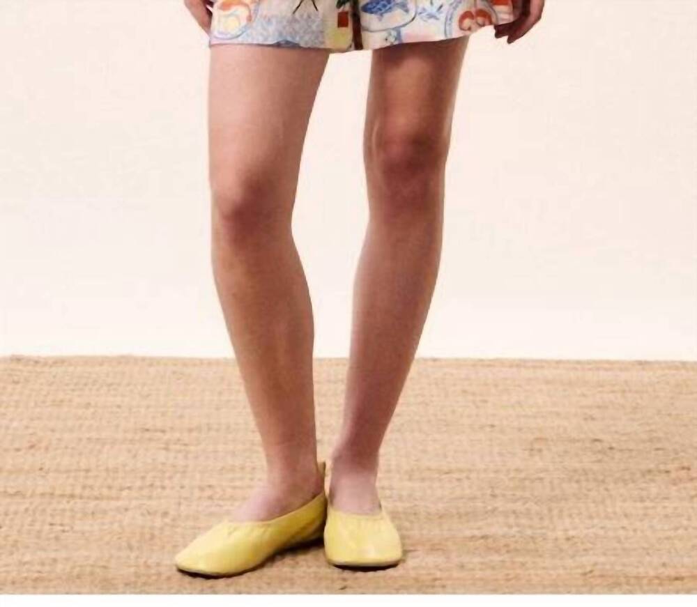 NEW FRNCH women's lapis short in beige